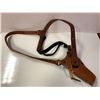Image 2 : Leather Gun Harness with Holster