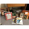 Image 1 : Group Lot of Baseball / Football & Hockey Collectibles - Books, Pictures, Magazines, Games and more.