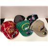 Image 1 : Box of Collectible Baseball Hats - group of 9