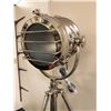 Image 4 : Movie Set Spotlight - Chrome on Tripod Stand - approx. 67 inches tall