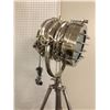 Image 5 : Movie Set Spotlight - Chrome on Tripod Stand - approx. 67 inches tall