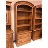 Image 3 : Vintage Maple Bookshelf with two Drawers - Great Condition - approx. 32 1/4 x 14 x 78in
