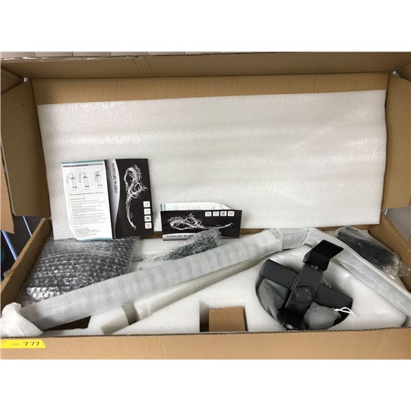 SANITARY WARES - Black Floor Standing Faucet Hardware