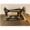 Image 2 : Singer Sewing Machine in original Singer sewing Table with Foot Control - approx 34 x 16 x 32in