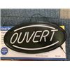Image 1 : Two Neon Signs - "OUVERT" and "it was all a dream"