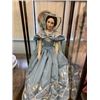 Image 3 : Two Glass Cased Dolls - Dolls are approx. 18in tall, case is approx. 25in tall