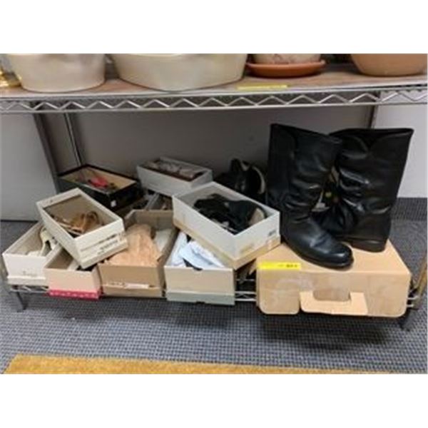 Shelf Lot of Shoes and Boots from Amazon Returns - Santana, Josef Seibel, Tradition and Jessica