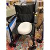 Image 1 : Wheelchair with Donut and BIOSLiving Safety Support Frame for Toilet Safety