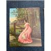 Image 1 : Prints - Lady on Log (8 qty) and British Soldier on Horse (14 qty) - both 16in x 20in