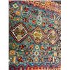Image 2 : Area Carpet - Colourful Red/Blues & Oranges - approx. 62in x 92in