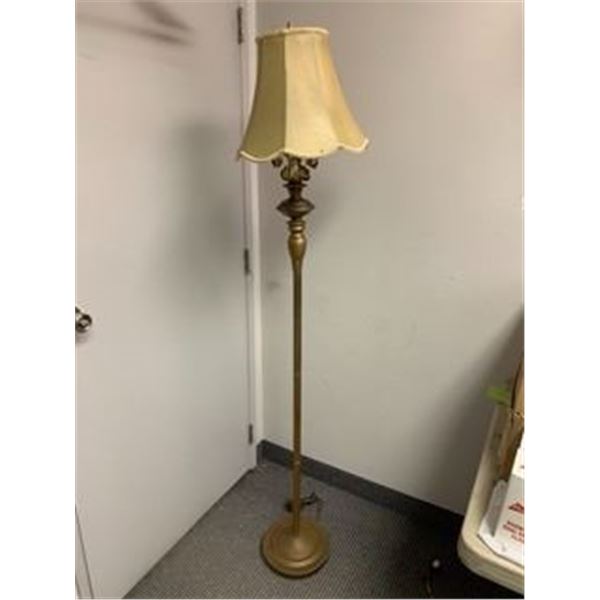 Group of Two Vintage Light Fixtures - Touriere - tallest is 68in tall