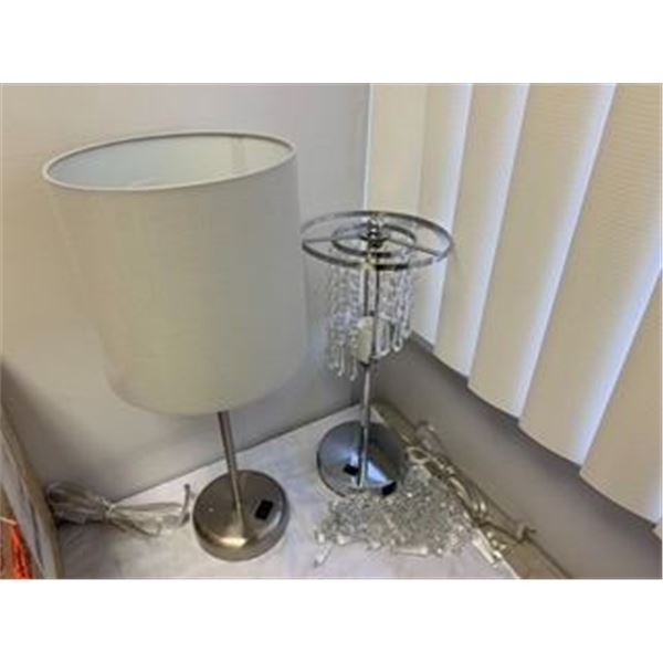 Group of Two Table Lamps