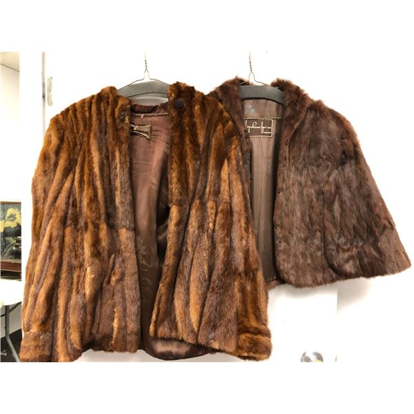 Two Ladies Fur Coats - Spokane Fur Company and Alfred Boge, Spokane