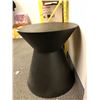 Image 2 : Black Painted Table - Concrete - with small chip