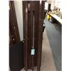 Image 1 : Commercial Style Security Gate for Windows - Brown