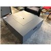 Image 2 : PARAMOUNT GREY 38" X 38" X 13"H FIRE TABLE