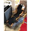 Image 2 : PATIO FLARE BLACK CHERRY FRAMED PORTABLE LOUNGE CHAIR