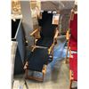 Image 2 : PATIO FLARE BLACK CHERRY FRAMED PORTABLE LOUNGE CHAIR