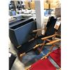 Image 2 : PATIO FLARE BLACK CHERRY FRAMED PORTABLE LOUNGE CHAIR