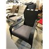 Image 2 : PATIO FLARE MUSKOKA BLACK PATIO CHAIR