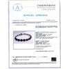 Image 4 : 18.13 ctw Blue Sapphire and 3.92 ctw Diamond 14K White Gold Bracelet
