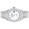 Image 8 : Rolex Mens Stainless Steel Mother Of Pearl Roman Datejust 36MM Wriswatch Datejus