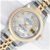 Image 1 : Rolex Ladies 2 Tone MOP Diamond 26MM Datejust Wristwatch