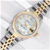 Image 2 : Rolex Ladies 2 Tone MOP Diamond 26MM Datejust Wristwatch