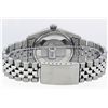 Image 5 : Rolex Mens Stainless Steel Red Vignette Diamond & Ruby 36MM Datejust Oyster Perp