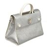 Image 2 : Christian Dior Silver Leather Metallic Medium Handbag