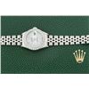 Image 4 : Rolex Ladies Stainless Steel Quickset Mother Of Pearl Diamond Lugs Jubilee Rolex