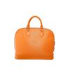 Image 1 : Louis Vuitton Orange Epi Leather Alma Handbag