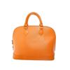 Image 3 : Louis Vuitton Orange Epi Leather Alma Handbag