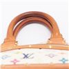 Image 6 : Louis Vuitton White Multicolor Monogram Alma Pm Bag