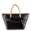 Image 2 : Louis Vuitton Black Monogram Vernis Leather Bellevue PM Tote Bag