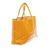 Image 2 : Goyard Yellow Goyardine Coated Canvas St. Louis PM Tote Bag