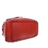 Image 6 : Chanel Red Quilted Lambskin Leather Mademoiselle Bowling Bag