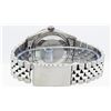 Image 5 : Rolex Mens Stainless Steel Purple Diamond 36MM Datejust Oyster Perpetual Wristwa