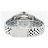 Image 6 : Rolex Mens Stainless Steel Purple Diamond 36MM Datejust Oyster Perpetual Wristwa