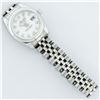 Image 8 : Rolex Ladies Stainless Steel White Diamond Quickset Datejust Wristwatch