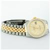 Image 5 : Rolex Mens 2 Tone Champagne Diamond 36MM Datejust Wristwatch