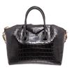 Image 3 : Givenchy Black Leather Antigona Satchel Bag