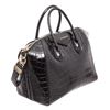 Image 4 : Givenchy Black Leather Antigona Satchel Bag