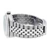 Image 6 : Rolex Mens SS Meteorite Diamond Princess Cut 36MM Datejust Oyster Perpetual Wris