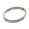 Image 4 : Cartier Silver Love Bracelet