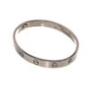 Image 5 : Cartier Silver Love Bracelet