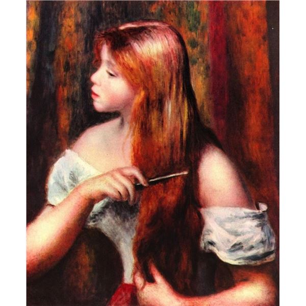 Renoir - Combing Girl