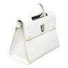 Image 2 : Christian Dior White Leather Flap Handbag