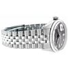 Image 4 : Rolex Mens Stainless Rhodium Diamond 36MM Oyster Perpetual Datejust Wristwatch