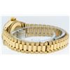 Image 7 : Rolex Ladies 18K Yellow Gold Champagne Diamond Datejust President Wristwatch